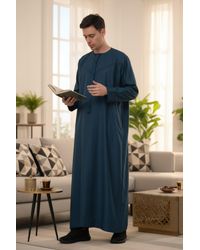 Thobez - Ramadan Eid Moroccan Jubba Robe Kaftan Djellaba Thobe Lfs -Tt-008 - Lyst