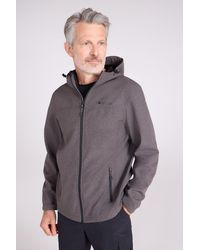 Mountain Warehouse - 'Reykjavik' Textured Softshell Jacket Water Resistant Breathable Activewear - Lyst