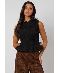 Urban Bliss - Shirred Top - Lyst