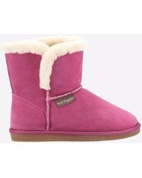 Hush Puppies - Ashleigh Memory Foam Slipper Boot - Lyst