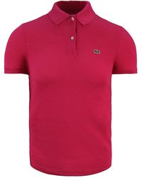 Lacoste - Classic Fit Polo Shirt Cotton - Lyst