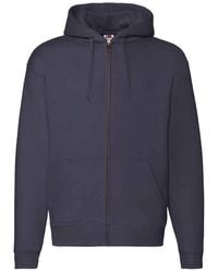 Fruit Of The Loom - Adult Premium Full Zip Hoodie (Deep) - Lyst