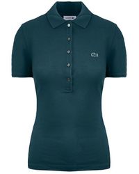 Lacoste - Slim Fit Short Sleeve Collared Polo Shirt Pf7845_F9M Cotton - Lyst