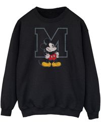 Disney - Classic M Mickey Mouse Sweatshirt () - Lyst