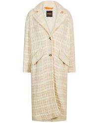 BOSS - Covallina 10261961 01 Overcoat - Lyst