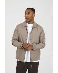 Brave Soul - Lightweight Coach Style Jacket - Lyst