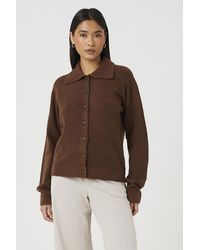 Brave Soul - Sequin Bow Appliqué Cardigan - Lyst