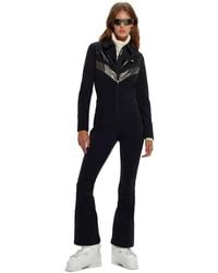 BOSS - Collared Neck Long Sleeve Solid Patterned Skisuit - Lyst
