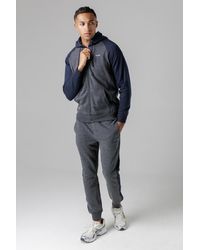 Tokyo Laundry - Cotton Blend Zip-Through Hoody And Jogger Set - Lyst