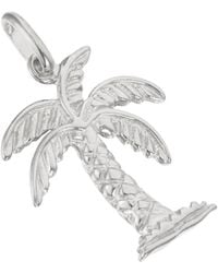 SEOL + GOLD - Sterling Palm Tree Charm Pendant - Lyst