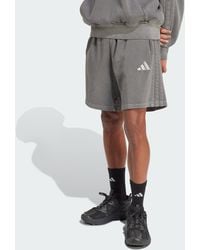 adidas - All Szn French Terry Washed 8 Inch Shorts - Lyst