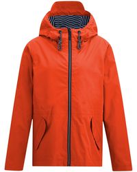 Regatta - Ladies Bayletta Grid Distress Waterproof Jacket (Tangerine Tango) - Lyst