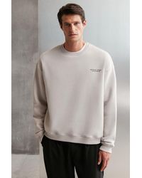 Grimelange - Oversized Crew Neck Logo Sweatshirt - Lyst