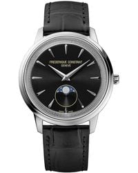 Frederique Constant - Frédérique Moneta Moonphase Watch Fc-206B3S6 - Lyst