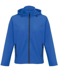 Sol's - "Race" Softshelljacke Mit Kapuze Für Herren (Königsblau) - Lyst