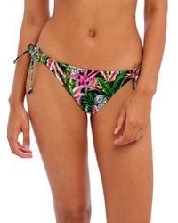 Freya - Cala Selva Tie Side Bikini Brief Jungle - Lyst
