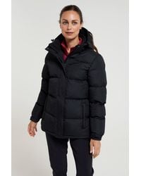 Mountain Warehouse - 'Snow' Padded Jacket Water Resistant Full Zip Warm Cosy Coat - Lyst