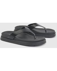 Boohoo - Chunky Platform Flip Flops - Lyst