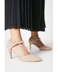Good for the Sole - Wide Fit Emma Pointed Open Court Shoes - Lyst