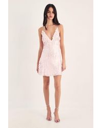 pink aje mini dress Hybrid Sleeveless Mini Dress-FUCHSIA ROSE / 4