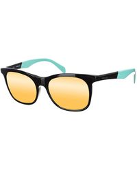 DIESEL - Acetate Sunglasses With Rectangular Shape Dl0154 - Lyst