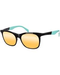 DIESEL - Acetate Sunglasses With Rectangular Shape Dl0154 - Lyst