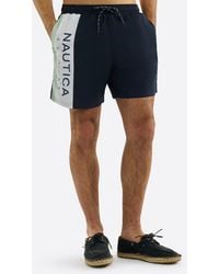 Nautica - Knox 2 6" Swim Shorts - Lyst