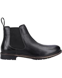 Hush Puppies - Justin Leather Chelsea Boots - Lyst