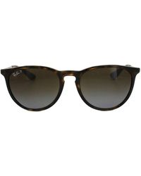 Ray-Ban - Sunglasses Erika 4171 710/T5 Tortoise & Gunmetal Gradient Polarized - Lyst