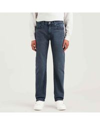 Levi's - 502 Tapered Richmond Blue Black Jeans In Zwartblauw - Lyst