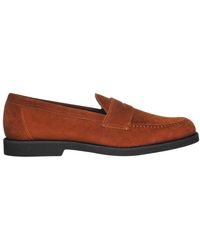 Sebago - Ryan Polaris Suede Loafers Cognac) - Lyst