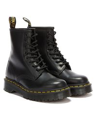 Dr. Martens - Winkel Voor 1460 Bex Gladleren Zwarte Laarzen - Lyst