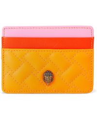 Kurt Geiger - Leather Card Holder Kensington - Lyst