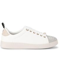 KG by Kurt Geiger - Liza Lace Up Gem Sneakers - Lyst