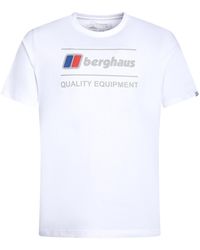Berghaus - Quality Equipment Logo T Shirt Cotton - Lyst