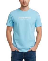 Weekend Offender - T Shirts Steinbeck Crew Neck Short Sleeve Cotton Summer - Lyst