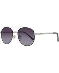 Guess - Silver Sunglasses - Lyst