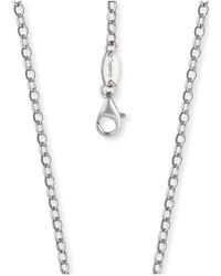 Engelsrufer - Ern-60-A Ladies Anchor Necklace Sterling - Lyst