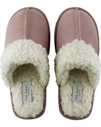 Ted Baker - Slippo Slippers Suede - Lyst