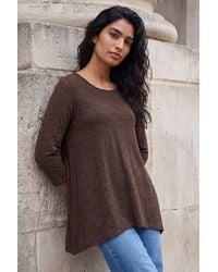 Roman - Textured Snit Tunic Top - Lyst