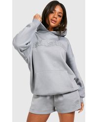 DSGN Studio - Self Fabric Applique Sweat Short - Lyst