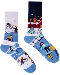 SPOX SOX - Ladies Mismatched Novelty Odd Socks - Lyst