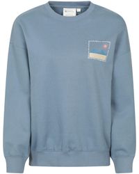Mountain Warehouse - Printed Sweatshirt Casual Relaxed Fit Comfortable Crew Neck Pullover Top Cotton - Lyst