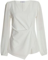 Quiz - Knot Front Top - Lyst