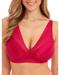 Fantasie - Envisage Bralette Raspberry - Lyst