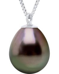 Ateliers Saint Germain - Necklace Real Cultured Tahiti Pearl Pear 9-10 Mm - Lyst