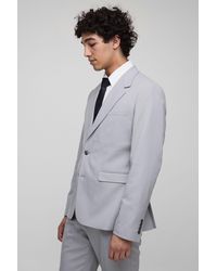 BoohooMAN - Slim Single Breasted Suit Jacket - Lyst