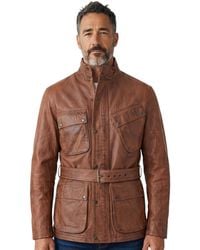 Infinity Leather - Lamb Safari Parka Jacket - Lyst