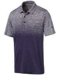 PUMA - Evoknit Ombre Performance Fit Golf Polo Shirt 595106 03 - Lyst
