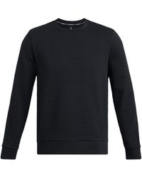 Under Armour - Unstoppable Crew Neck Ribbed Collar Long Sleeve Sweater - Lyst